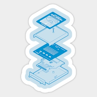 Blueprint Invasion Sticker